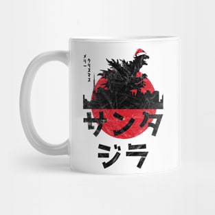 Noh! Noh! Noh! Santazilla Mug